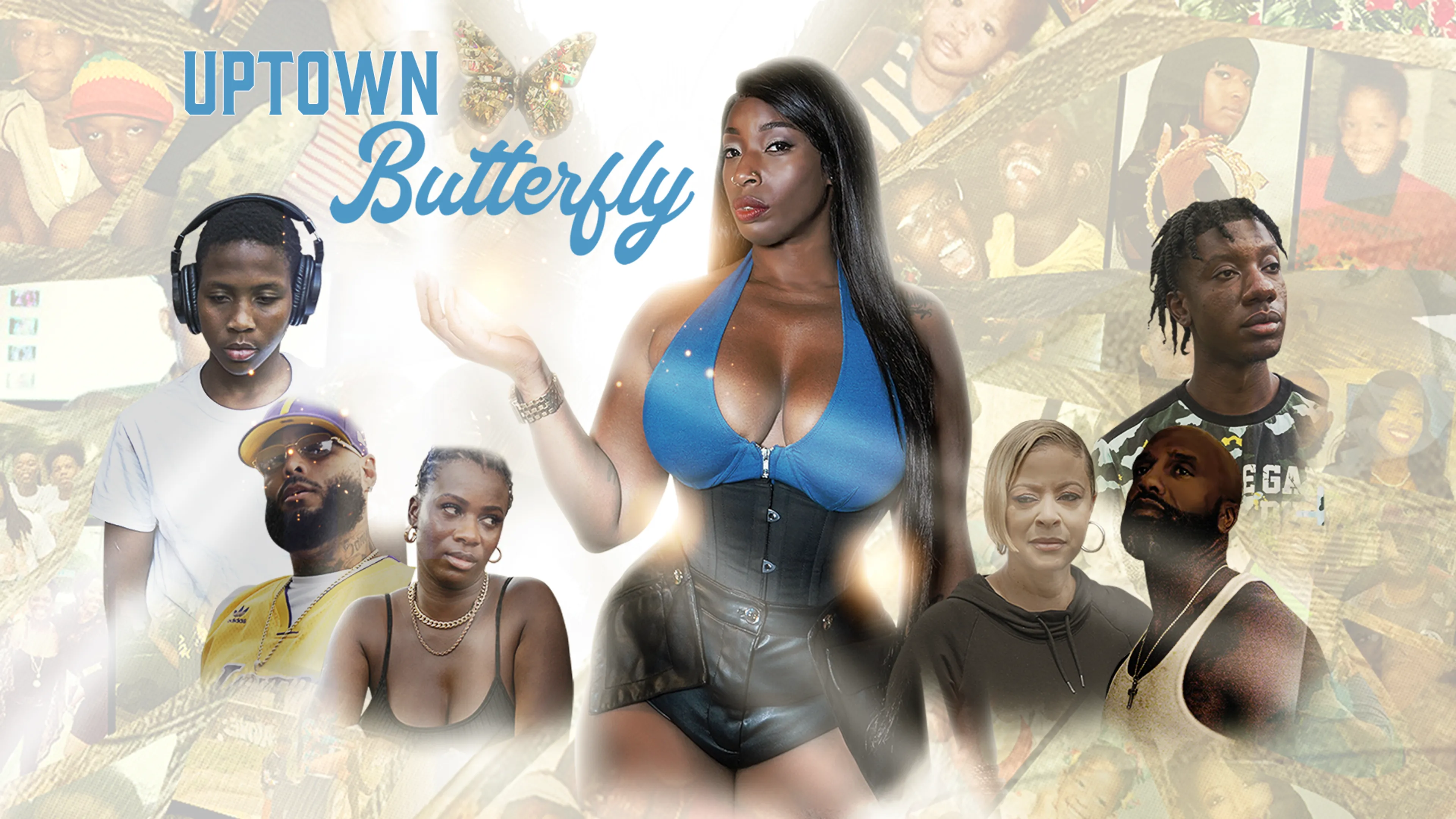 Uptown Butterfly poster
